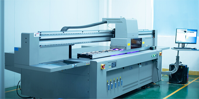 Precision UV printing system